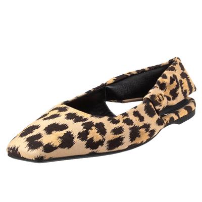 Christian Dior Size 39 Leopard Print Shoes 