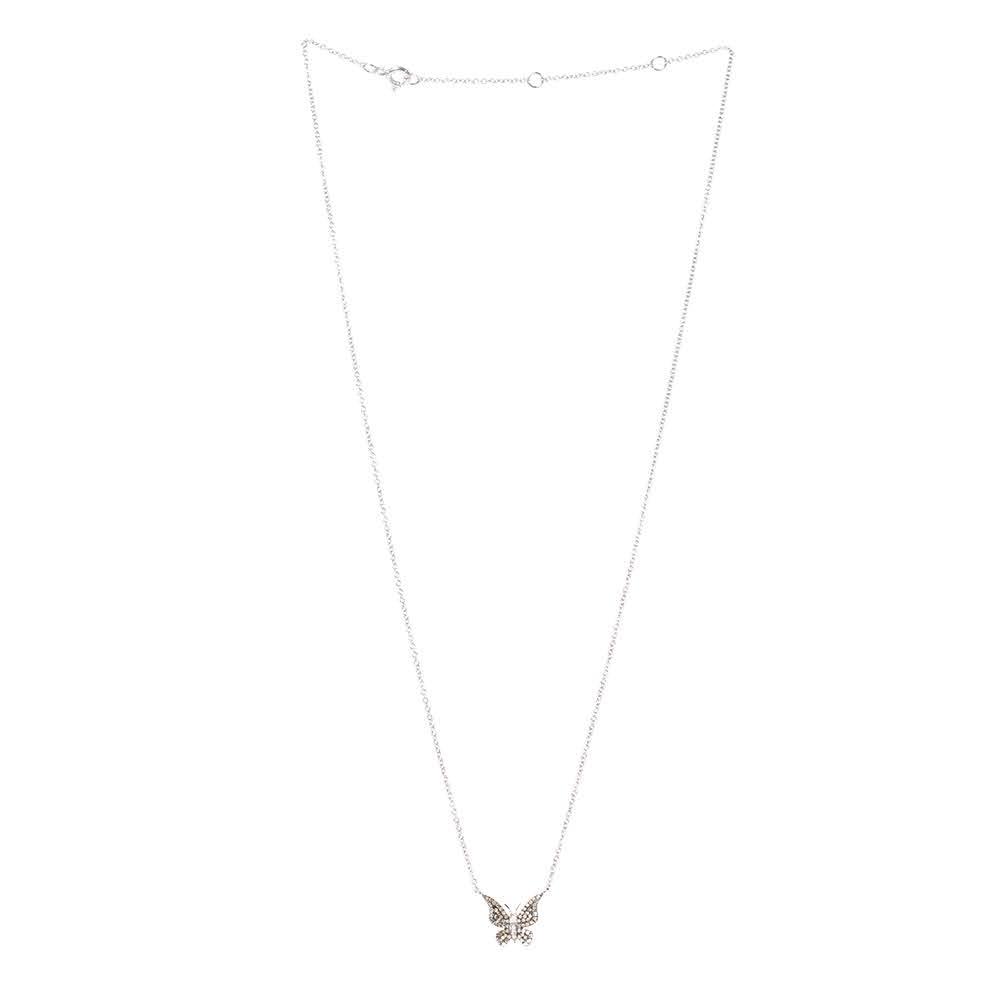  Galicia Diamond Butterfly Necklace