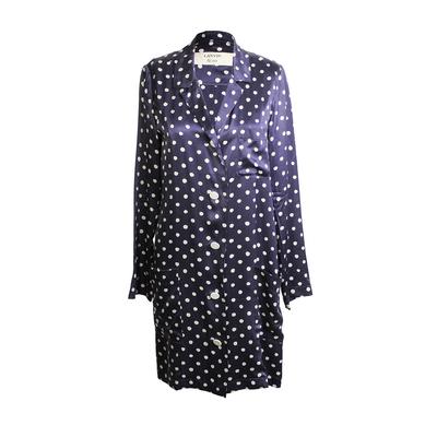 Lanvin Size 34 Silk Polka Dot Dress