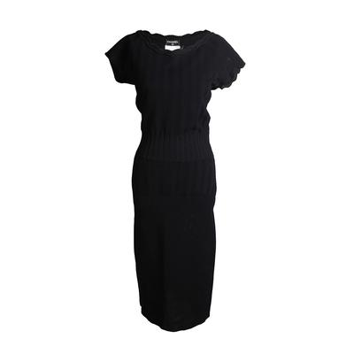 Chanel Size Small Black Dress 
