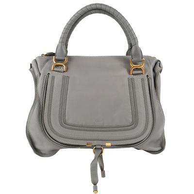 Chloe Grey Marcie Leather Handbag 