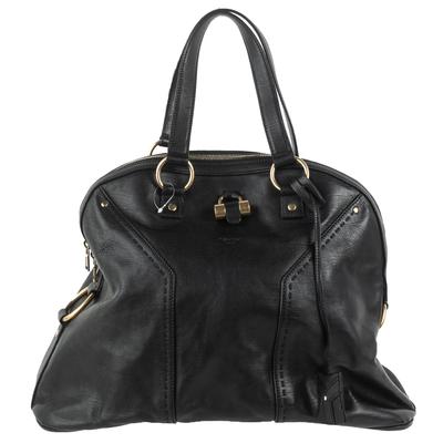 Yves Saint Laurent Black Muse Handbag 