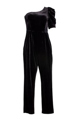 Yumi Kim Size Medium Black Velvet Jumpsuits