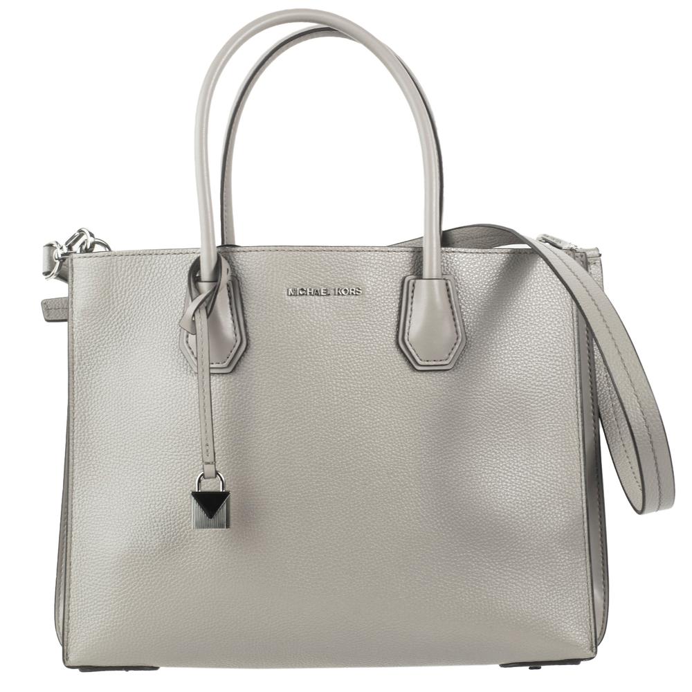  Michael Kors Medium Grey Leather Handbag