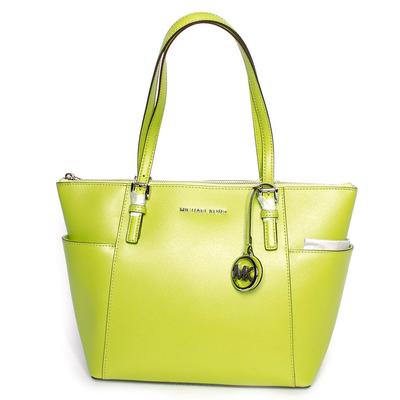 Michael Kors Green Leather Handbag