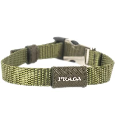 Green Nylon Prada Collar 