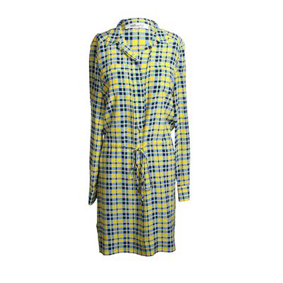 Diane Von Furstenberg Size Medium Plaid Dress