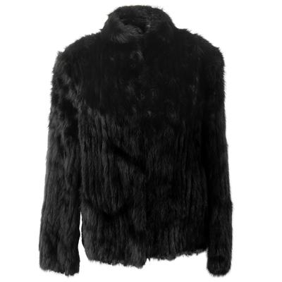 Saga Brown Short Mink Fur Coat 