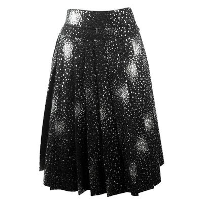 Chanel Size 36 Black Sequins Skirt