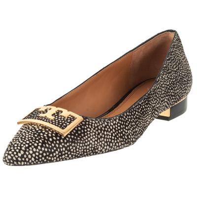 Tory Burch Size 7 Cowhide Animal Print Shoes 
