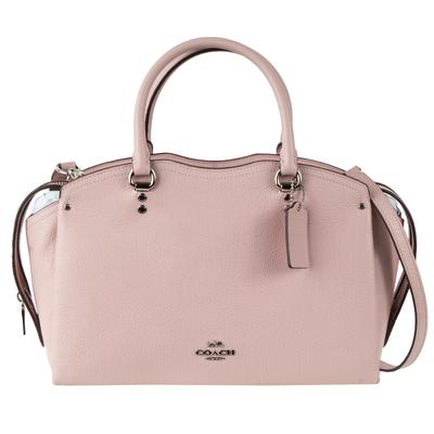 New Coach Pink Leather Handbag 