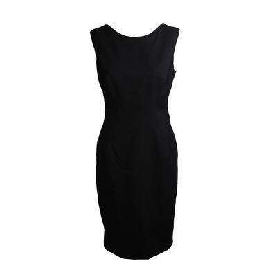 Versace Size Small Black Sheath Dress