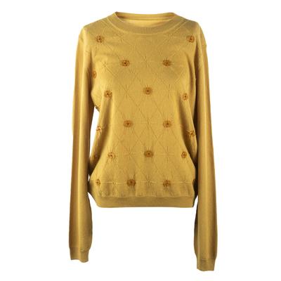 Maison Martin Margie Size XL Yellow Sweater 
