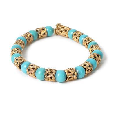 14KYG Turquoise Bracelet