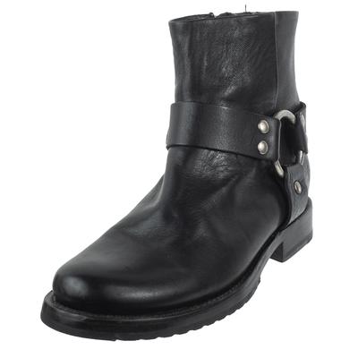 Frye Size 7 Black Harness Boots 