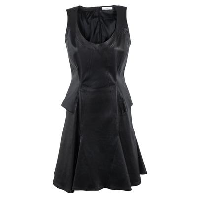 Givenchy Size Small Black Leather Dress 