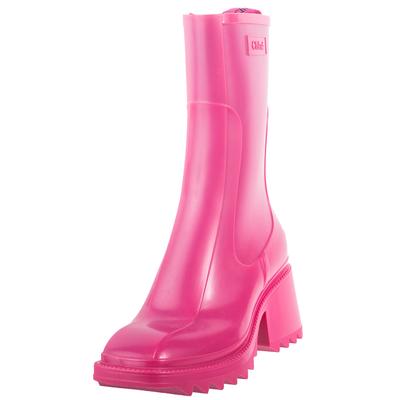Chloe Size 37 Pink Boots 