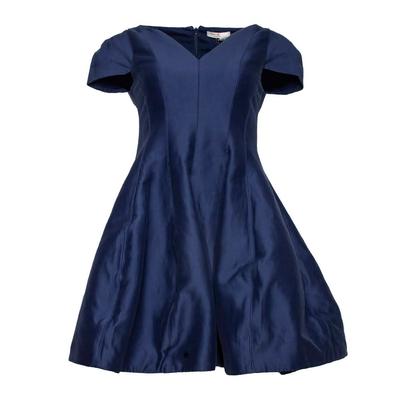 Halston Size 10 Blue Dress