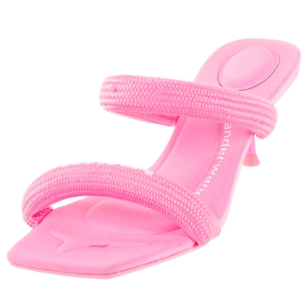  Alexander Wang Size 38 Sp Julie Padded Slide Sandal Heels