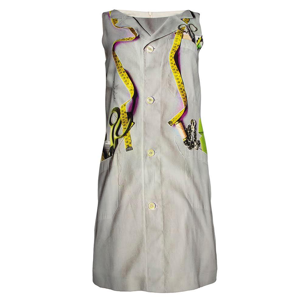  Moschino Cheap And Chic Size 6 Off White Dress