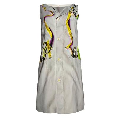 Moschino Cheap and Chic Size 6 Off White Dress