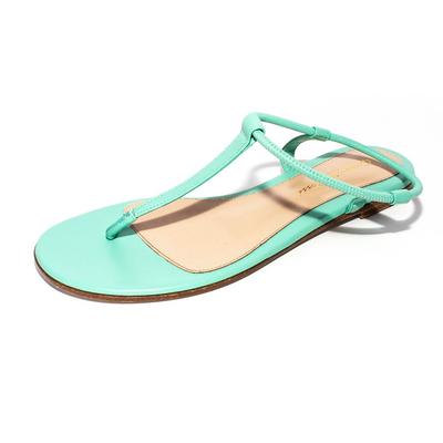 Gianvito Rossi Size 36 Turquoise Sandals