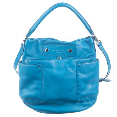 Marc by Marc Jacobs Blue Leather Handbag 