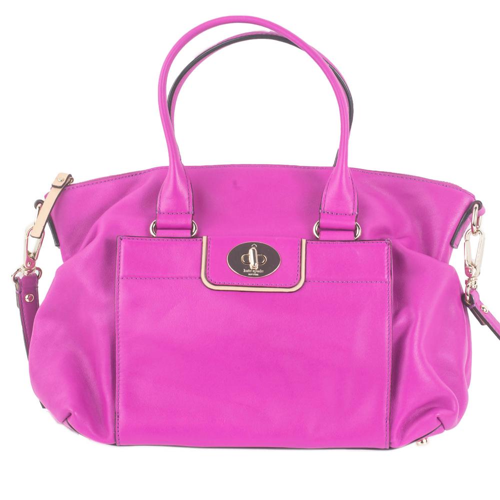  Kate Spade Magenta Leather Handbag
