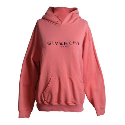 Givenchy Size Small Logo Distressed Hoodie