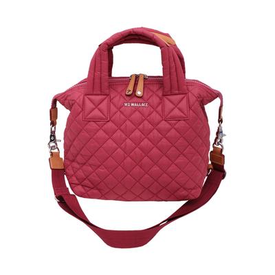 MZ Wallace Pink Quilted Tote with Pouch Inside