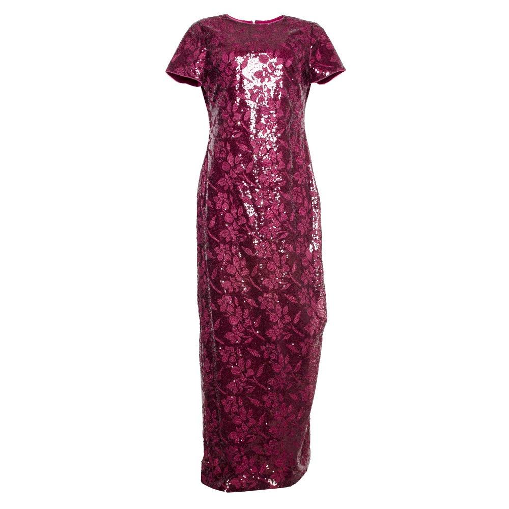  Lauren Size 10 Purple Sequin Dress