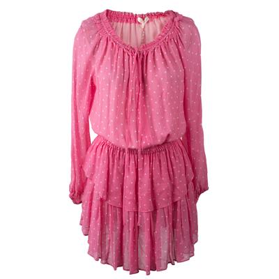 New Love Shack Fancy Size Medium Pink Short Dress 