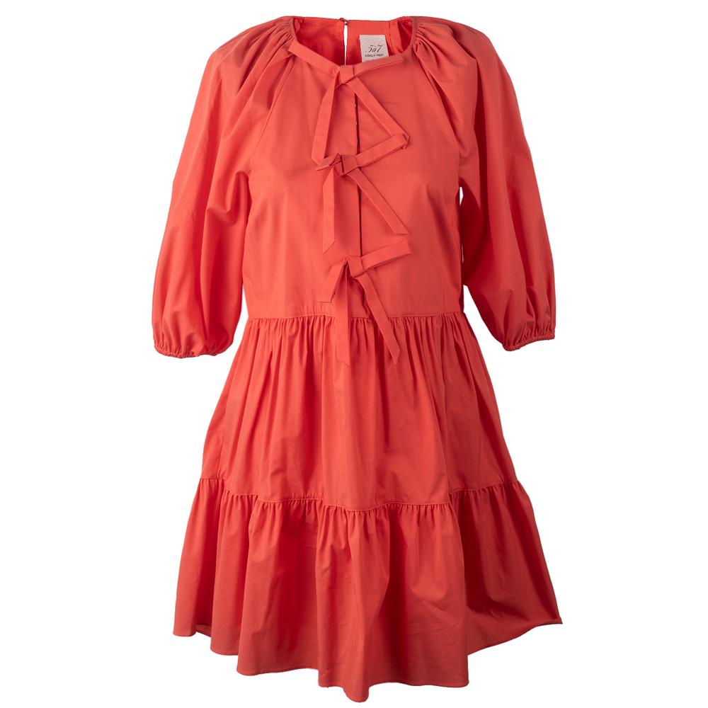  New Cinq A Sept Size Xs Orange Short Dress