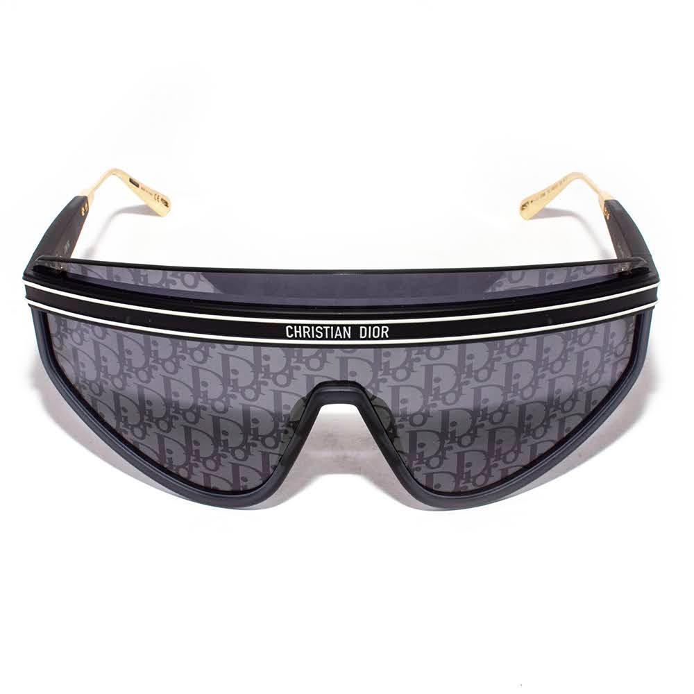  Christian Dior Black Monogram Sunglasses