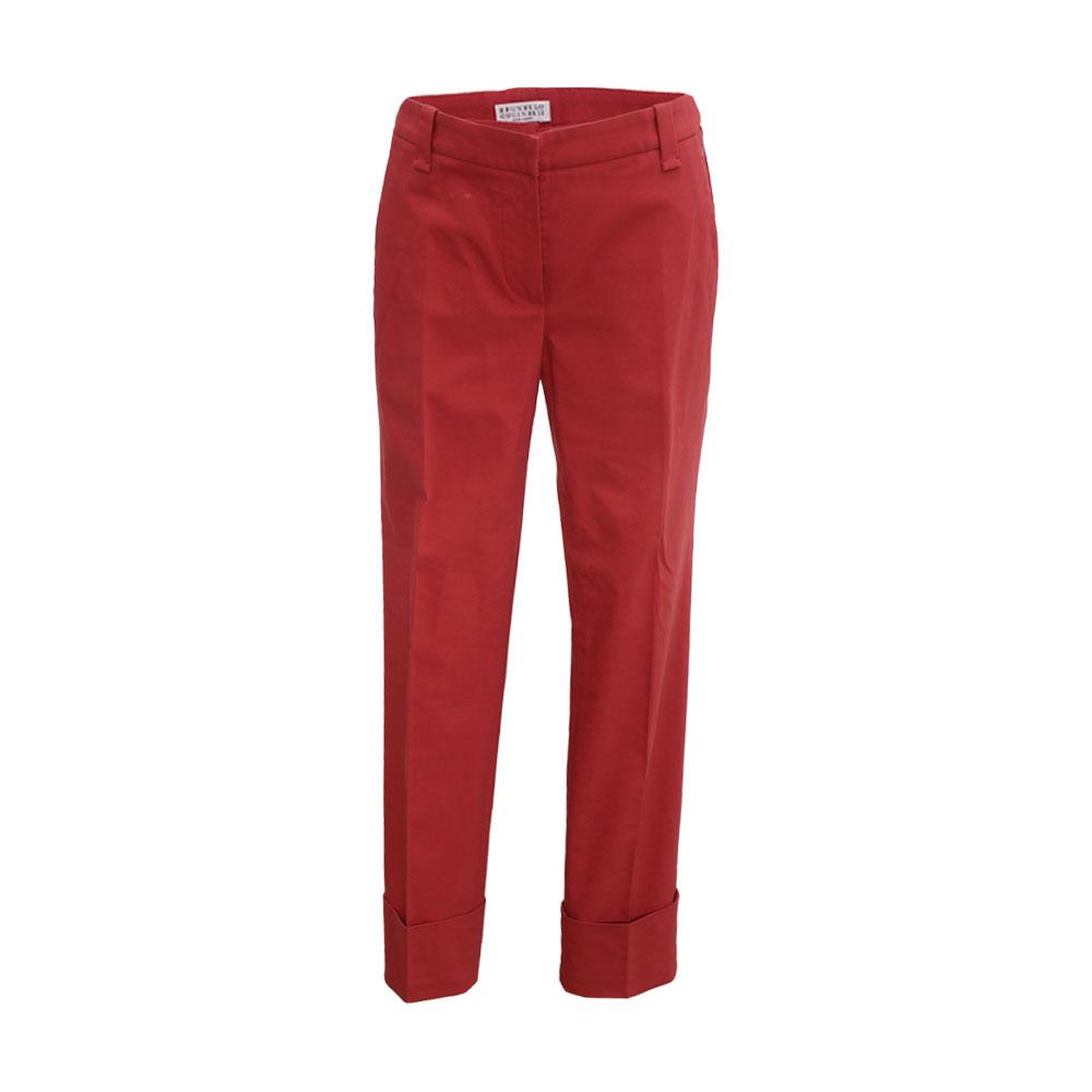  Brunello Cucinelli Size Medium Red Pants