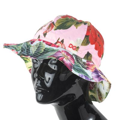 Dolce & Gabbana Size Large Floral Bucket Hat 