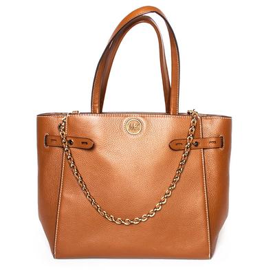 Michael Kors Brown Leather Carmen Tote Bag