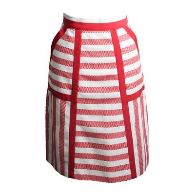 Carolina Herrera Size 6 Striped Skirt