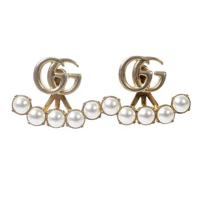 Gucci Marmont Pearl Earrings