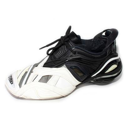 Balenciaga Size 35 Black & White Tyrex Sneakers