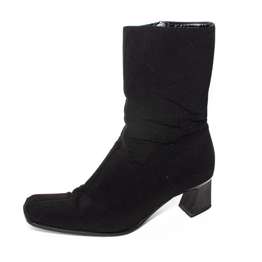 Prada Size 37.5 Black Boots