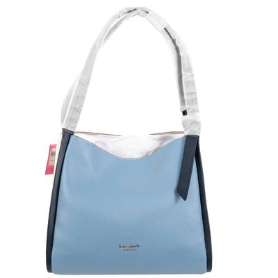 New Kate Spade Blue Leather Handbag 