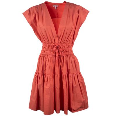 Derek Lam Size 6 Orange Short Dress 