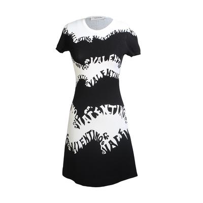 Valentino Size XS Wave Print Dress