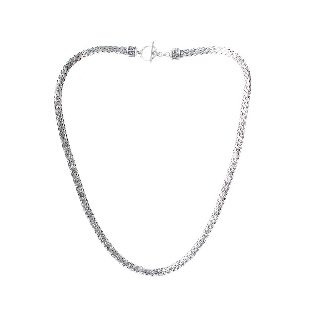  Sterling Silver Cable Necklace
