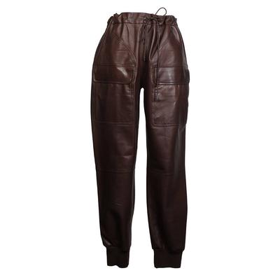 Ralph Lauren Purple Label Size 12 Brown Tapered Trousers