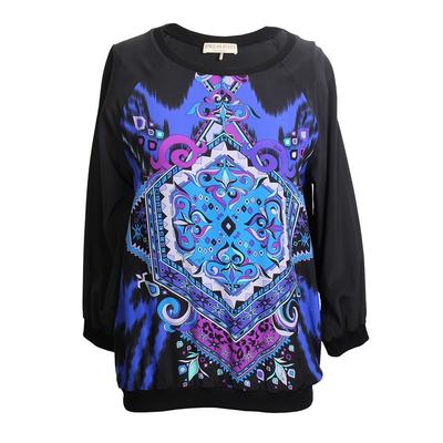 Emilio Pucci Size Medium Abstract Blouse