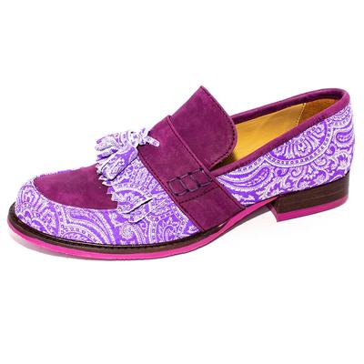 John Fluvog Size 9 Purple Leather Shoes