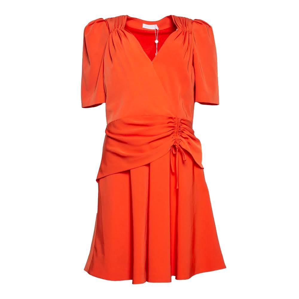  Jonathan Simkhai Size 10 Orange Dress