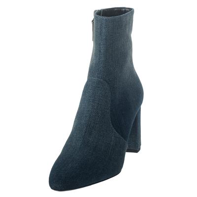 Saint Laurent Size 36.5 Blue Heeled Boots 